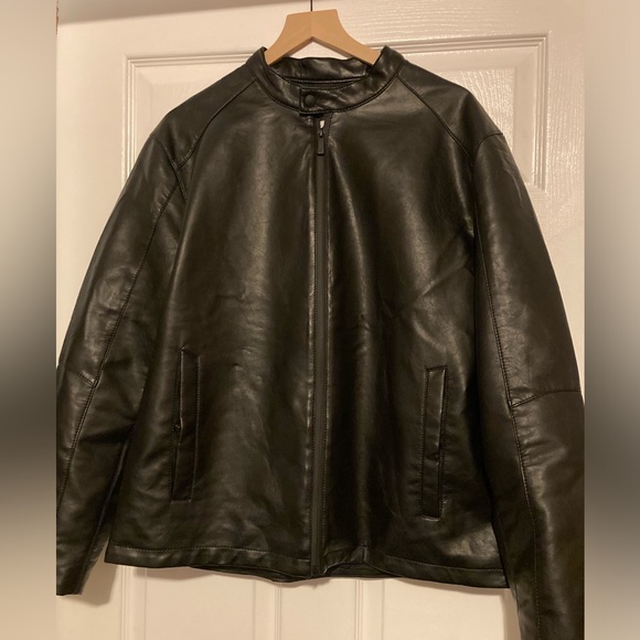 NWO. Zara Biker Leather Jacket XL Men’s - Picture 4 of 6